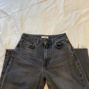 light black distressed black jeans